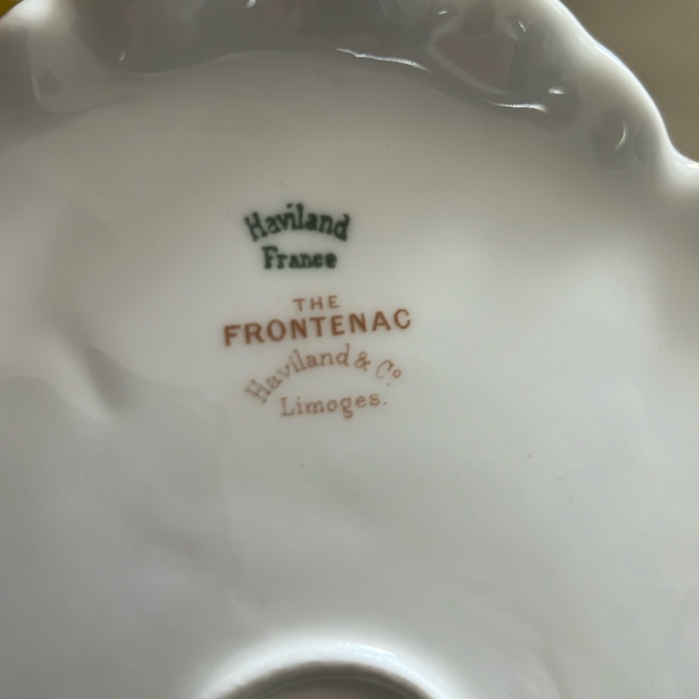 Haviland France The Frontenac pitcher.